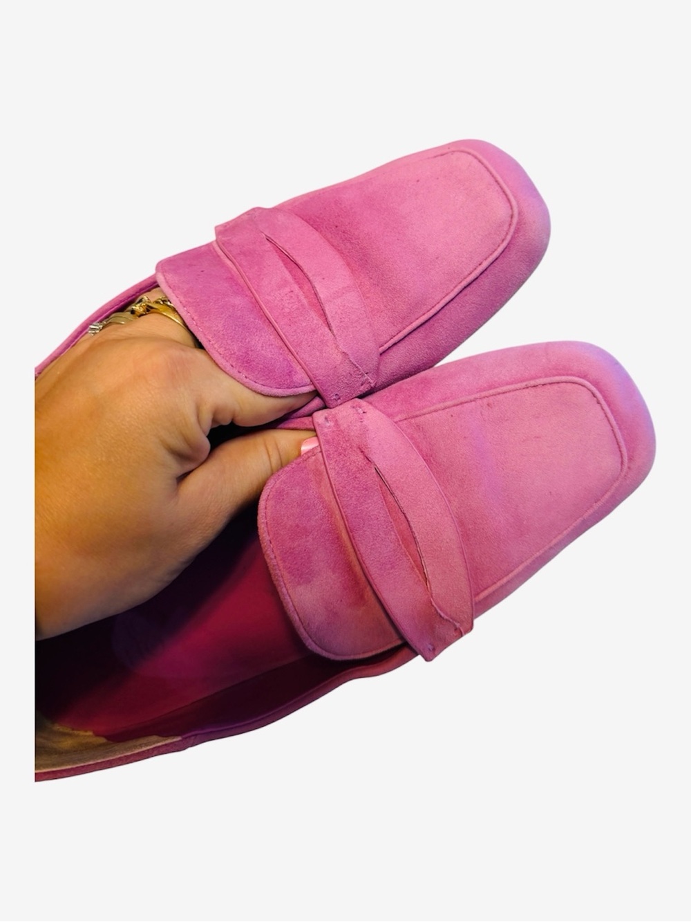 Franko Sarto Suede Women's Zury Loafer  sz 8.5 - Picture 6 of 11